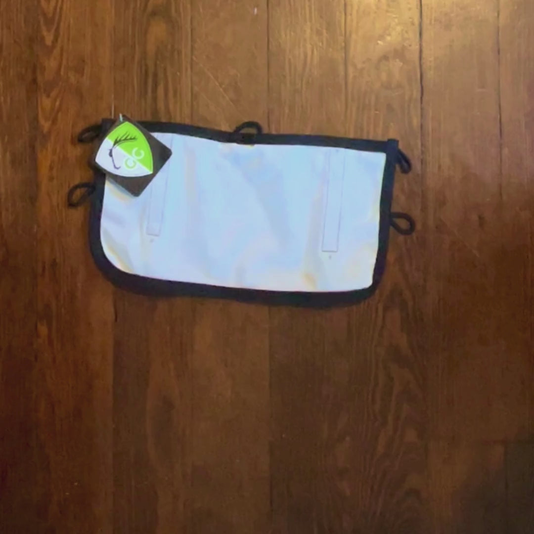 video clip of sun shield for horse grazing muzzle