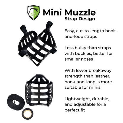 GreenGuard Mini Muzzle strap design description