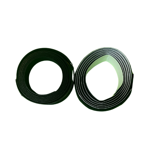 Two rolls of replacement straps on a white background