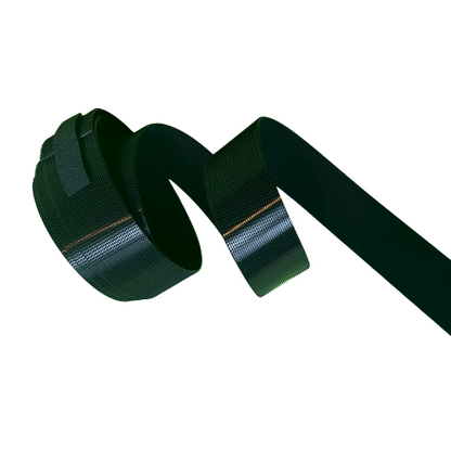 Hook and loop replacement strap roll that can be trimmed to size