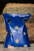 Blue hay net slow feeder for horses