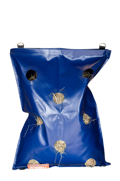 HayPlay Button Bag – Slow Feed Hay Bag